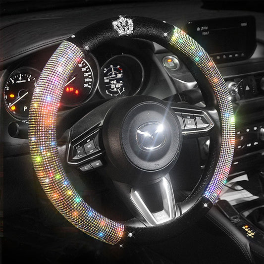 Diamond Style Car Steering Wheel Cover